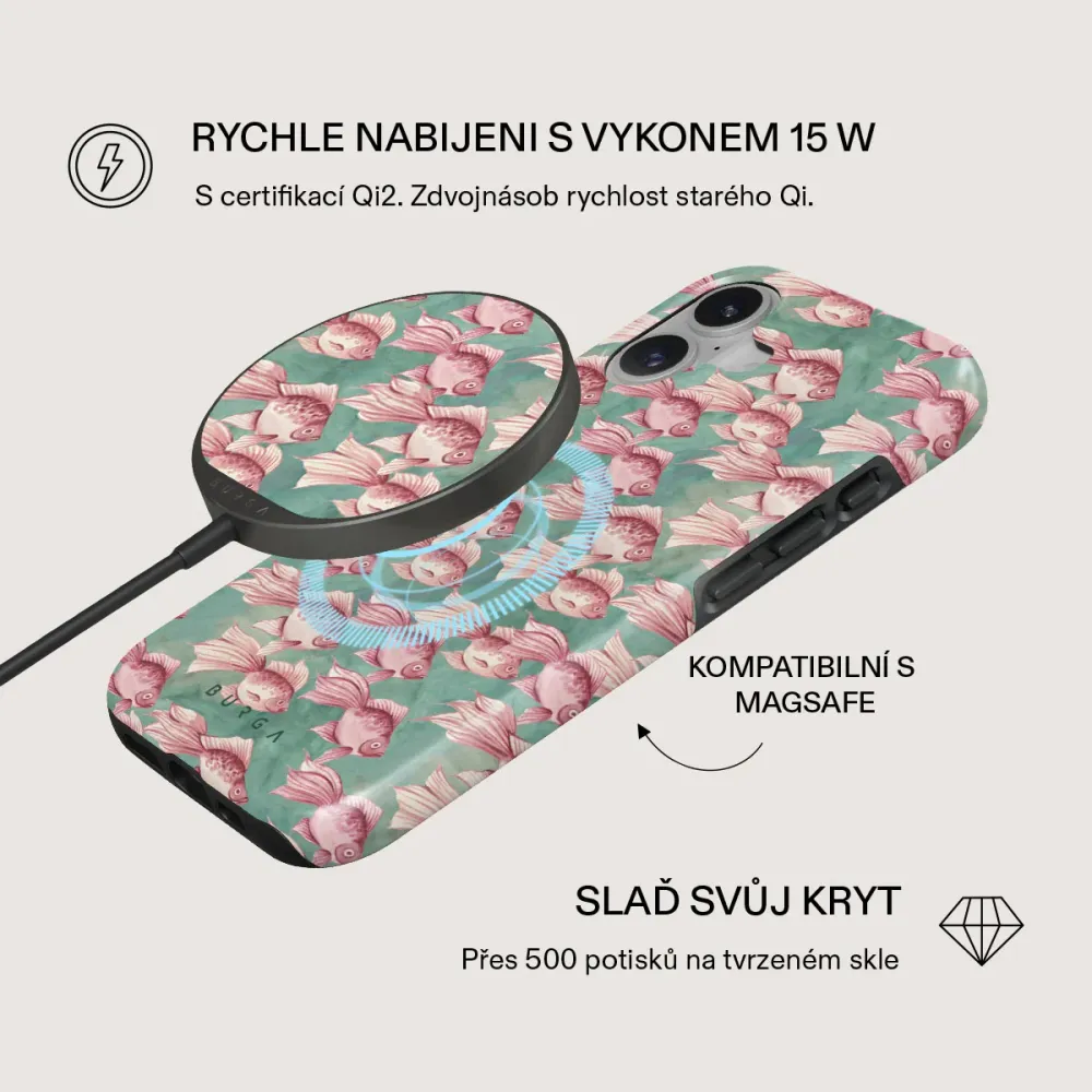 Yume - Magnetická bezdrátová nabíječka Antracitova