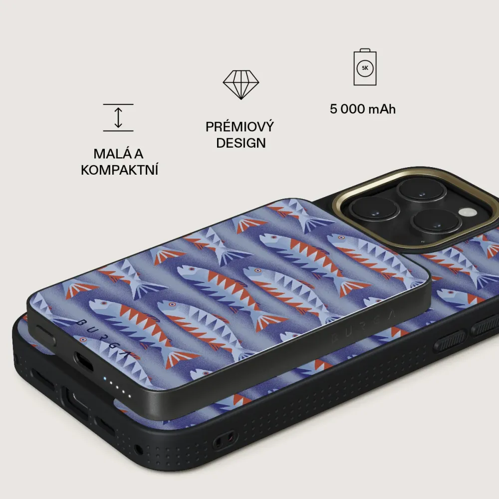 Current - Magnetická powerbanka Zlata