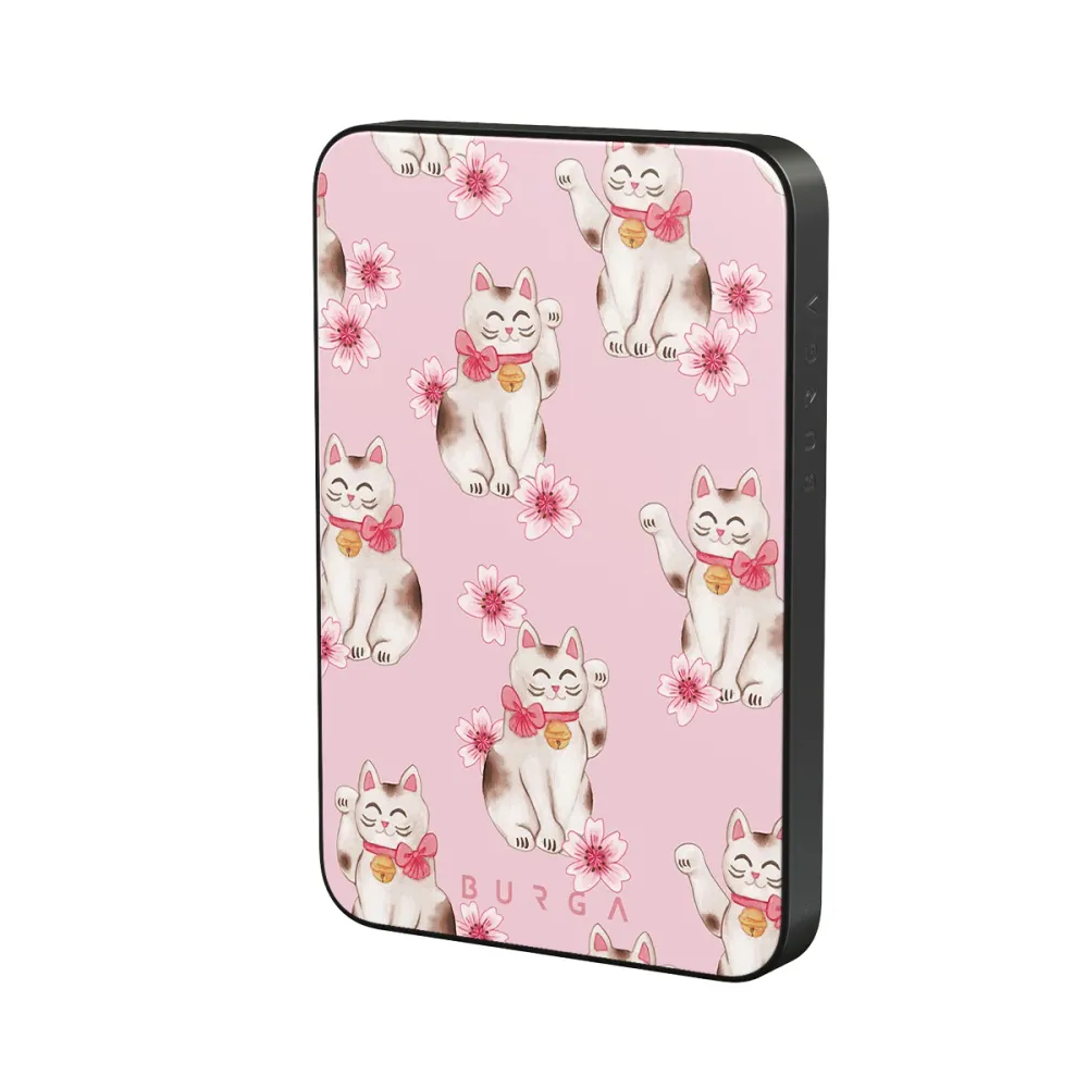 Maneki Neko - Magnetická powerbanka Zlata