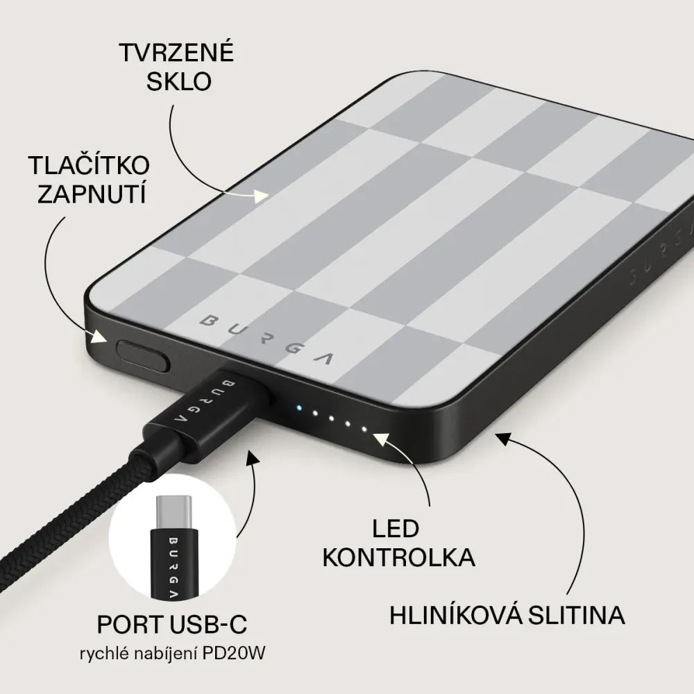 Off-Grid - Magnetická powerbanka Zlata