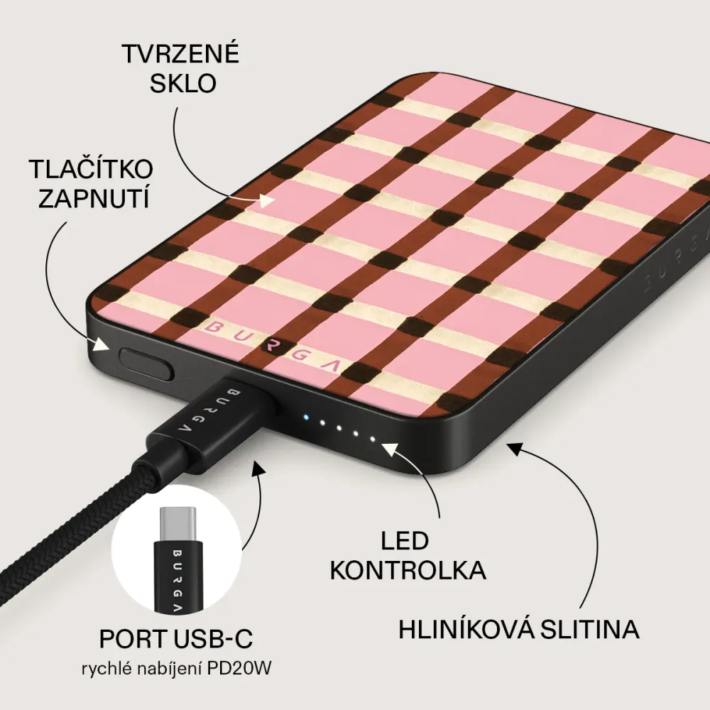 Sleeping - Magnetická powerbanka Zlata