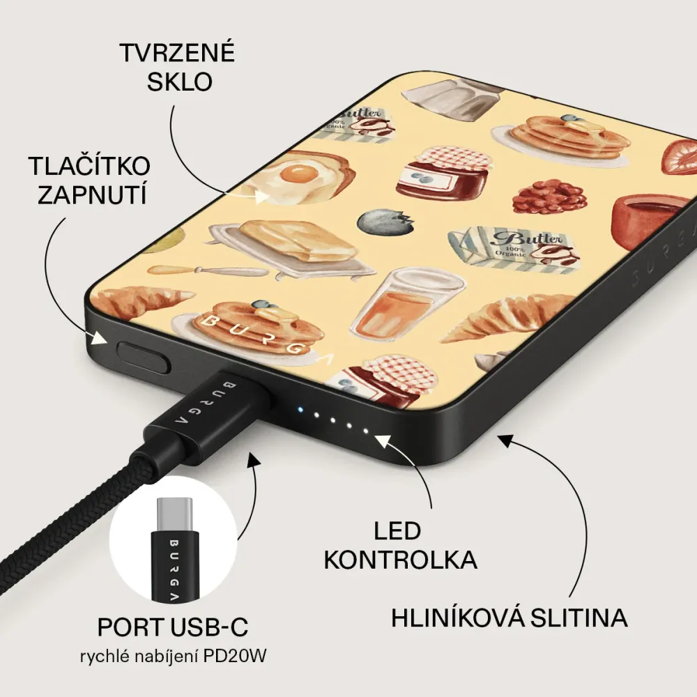 Sunny Side Up - Magnetic Power Bank Zlata