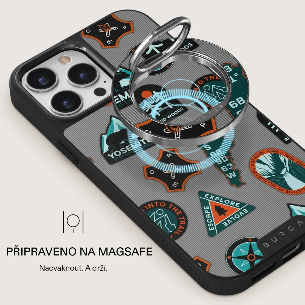 Basecamp - Magnetický Držák Stribrna