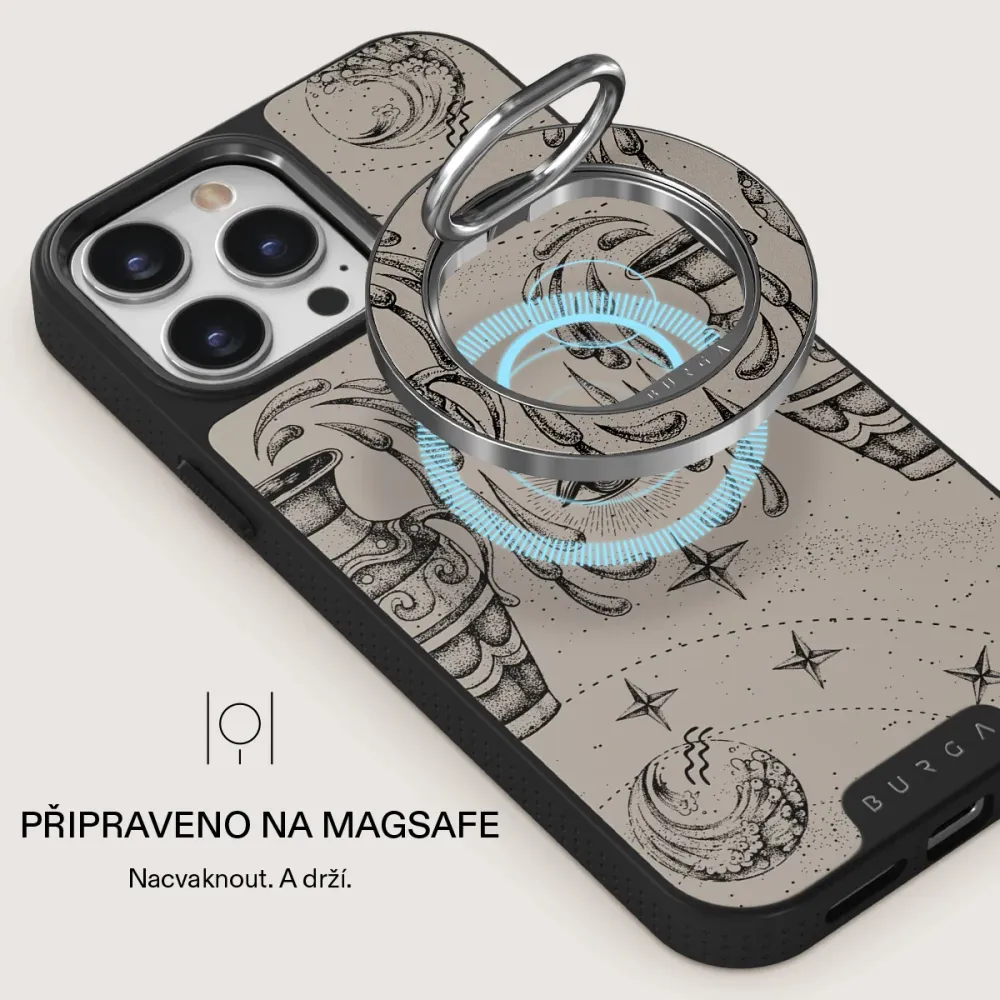 Aquarius - Magnetický Držák Stribrna BURGA CZ