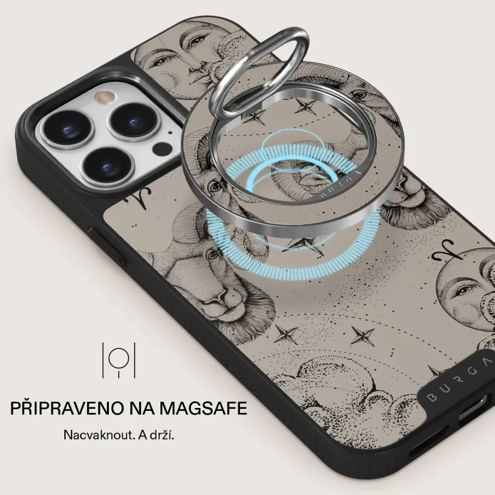 Aries - Magnetický Držák Stribrna BURGA CZ
