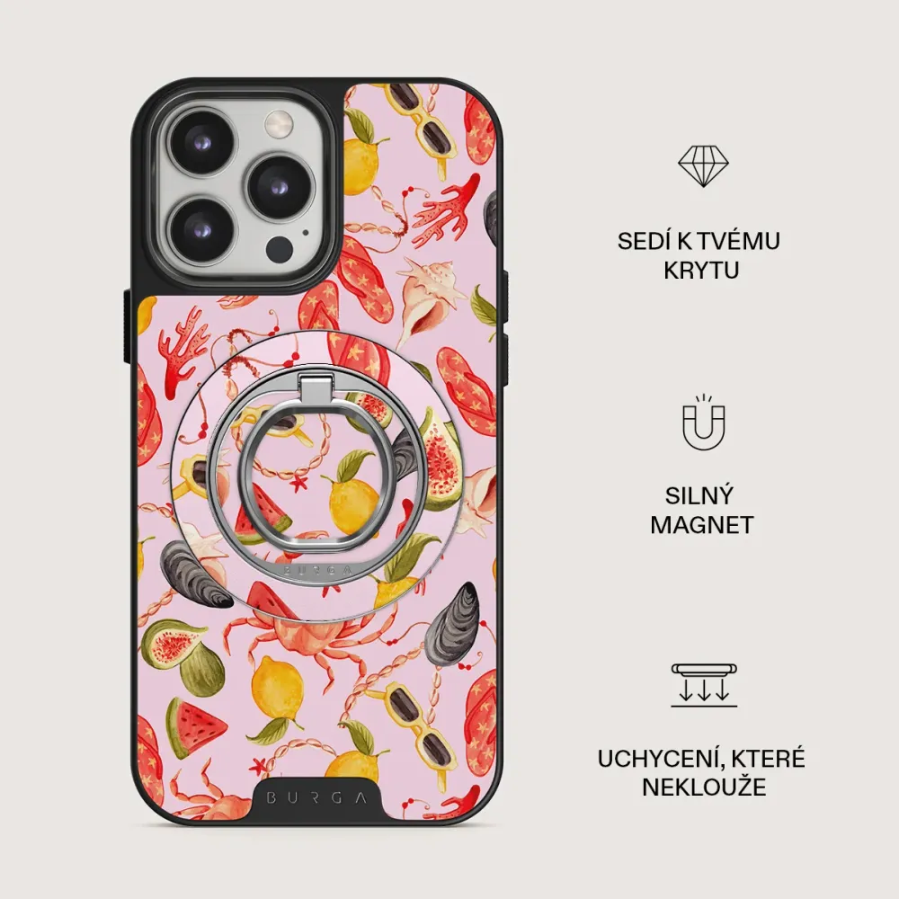 Bajo El Sol - Magnetický Držák Stribrna BURGA CZ
