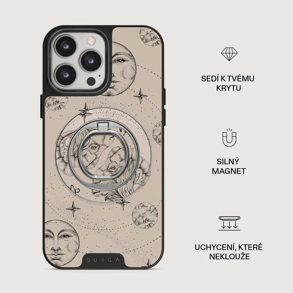 Capricorn - Magnetický Držák Stribrna BURGA CZ
