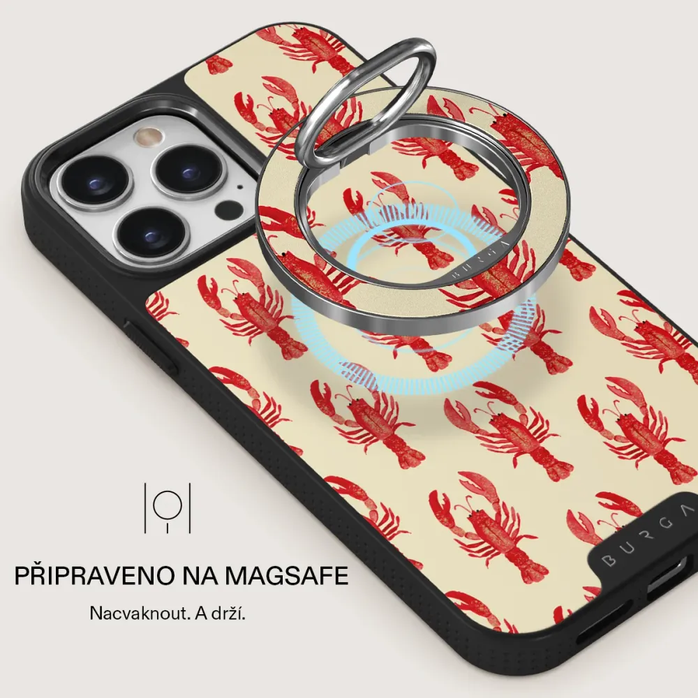 Chef's Kiss - Magnetický Držák Stribrna BURGA CZ