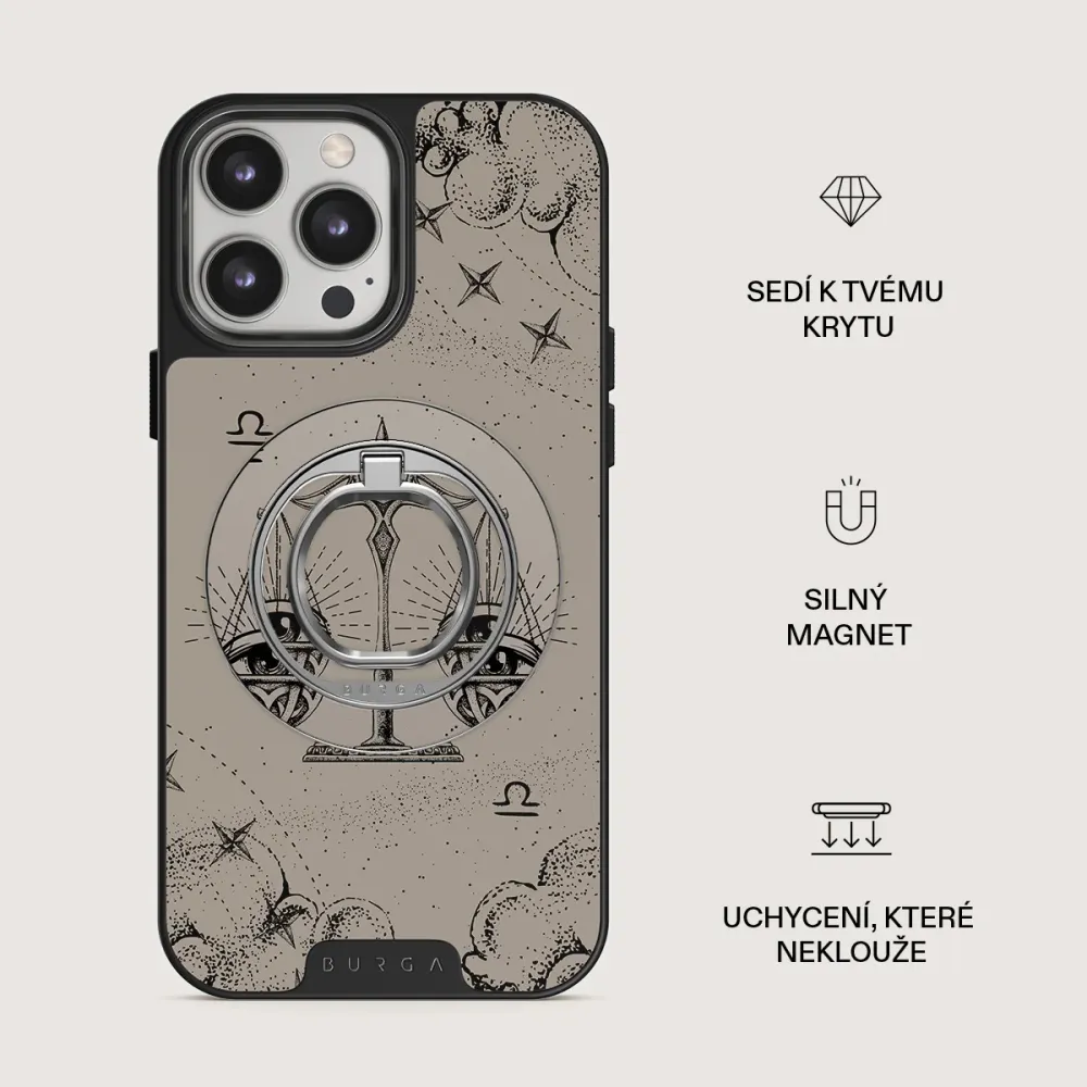 Libra - Magnetický Držák Stribrna BURGA CZ