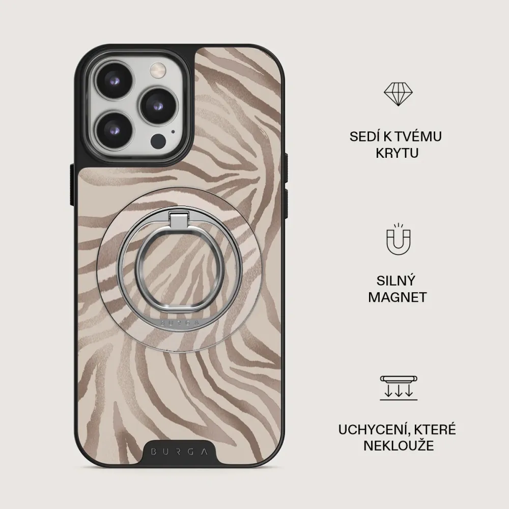 Lustre - Magnetický Držák Stribrna BURGA CZ
