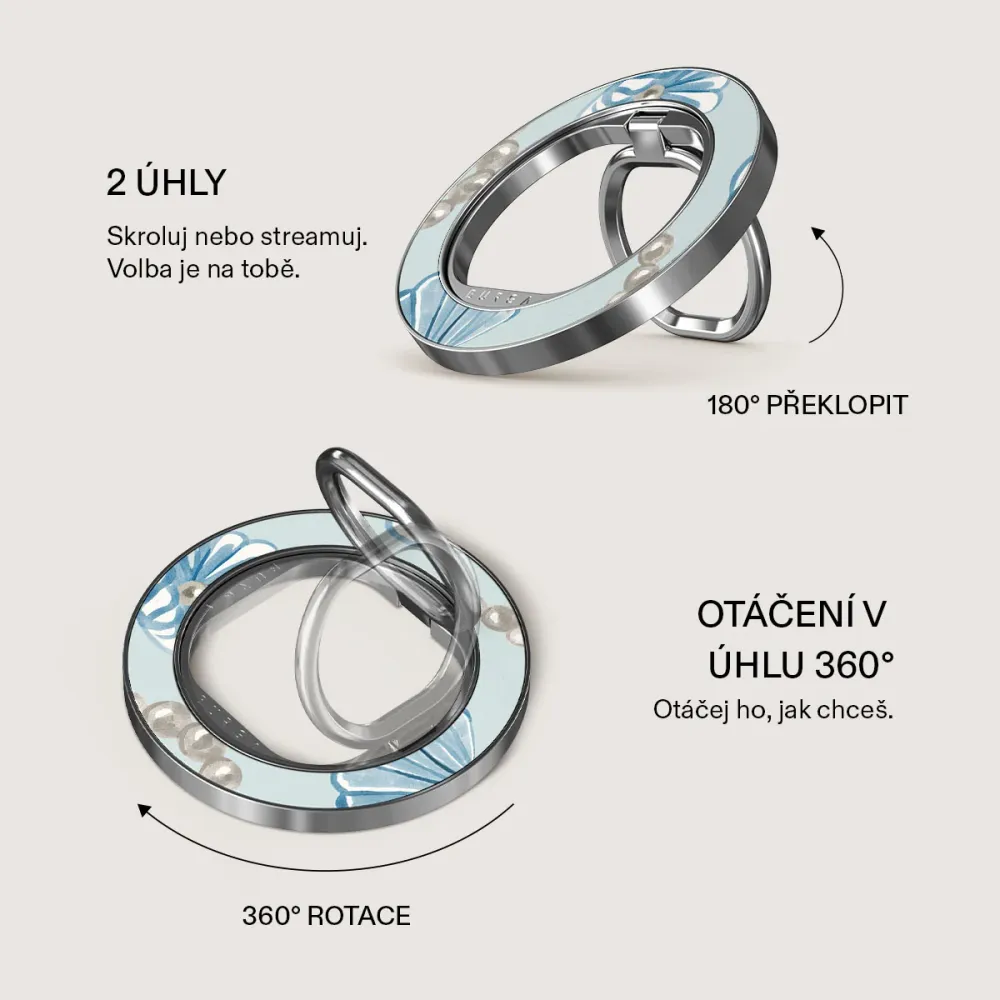 Nerida - Magnetický Držák Stribrna BURGA CZ