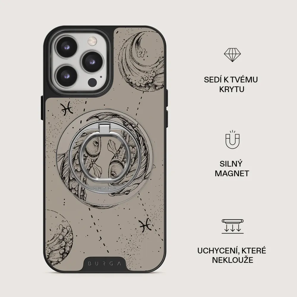 Pisces - Magnetický Držák Stribrna BURGA CZ
