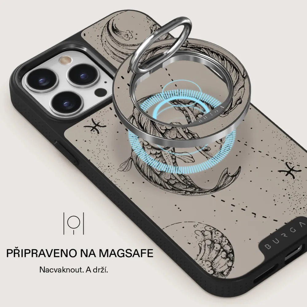 Pisces - Magnetický Držák Stribrna BURGA CZ