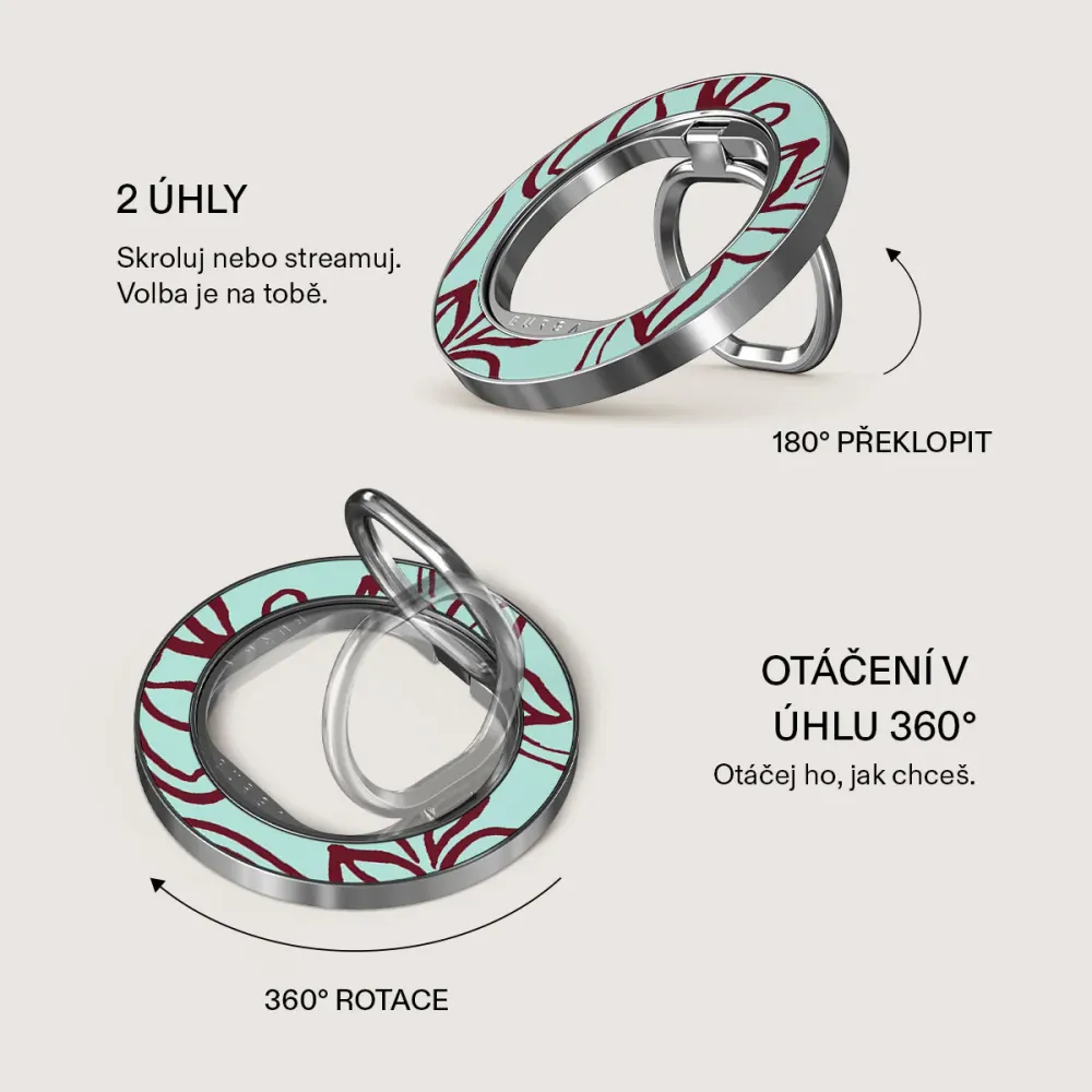 Radiant - Magnetický Držák Stribrna BURGA CZ