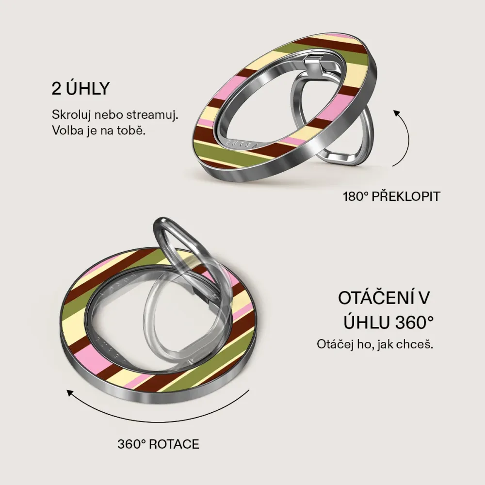 Rio - Magnetický Držák Stribrna BURGA CZ