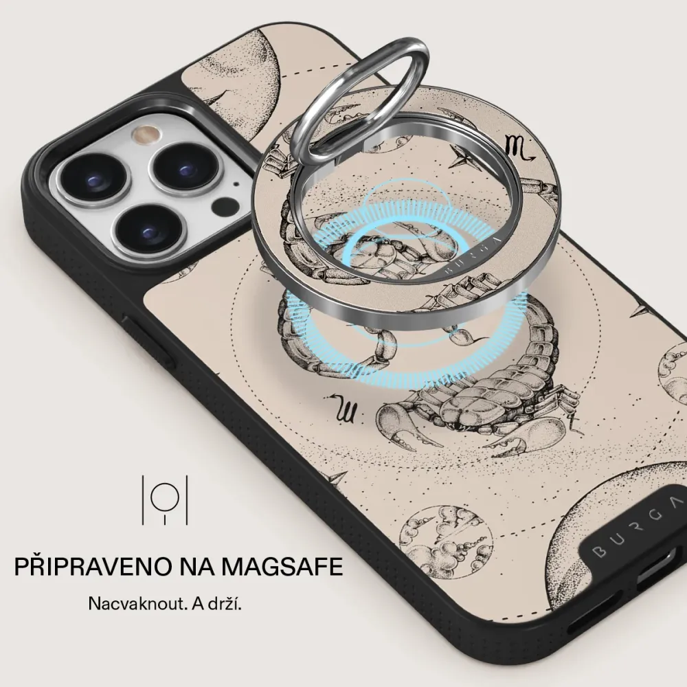 Scorpio - Magnetický Držák Stribrna BURGA CZ