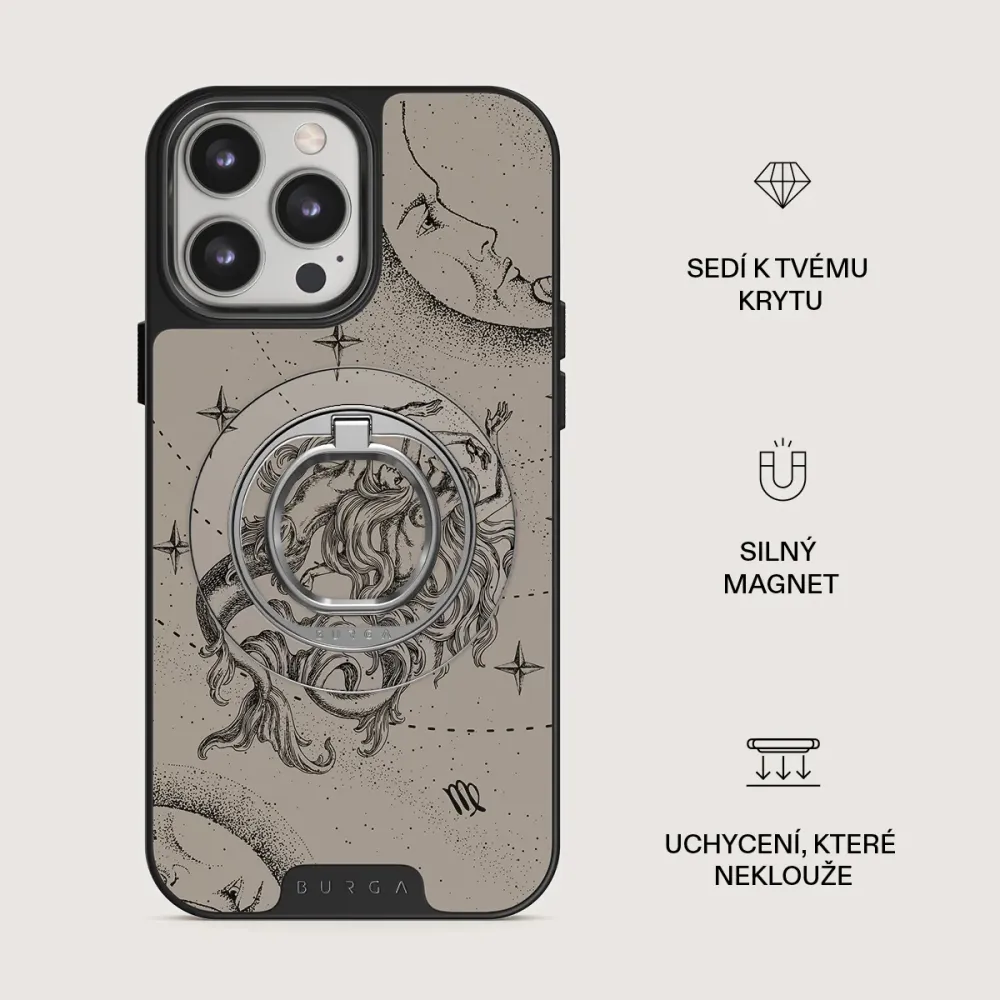 Virgo - Magnetický Držák Stribrna BURGA CZ