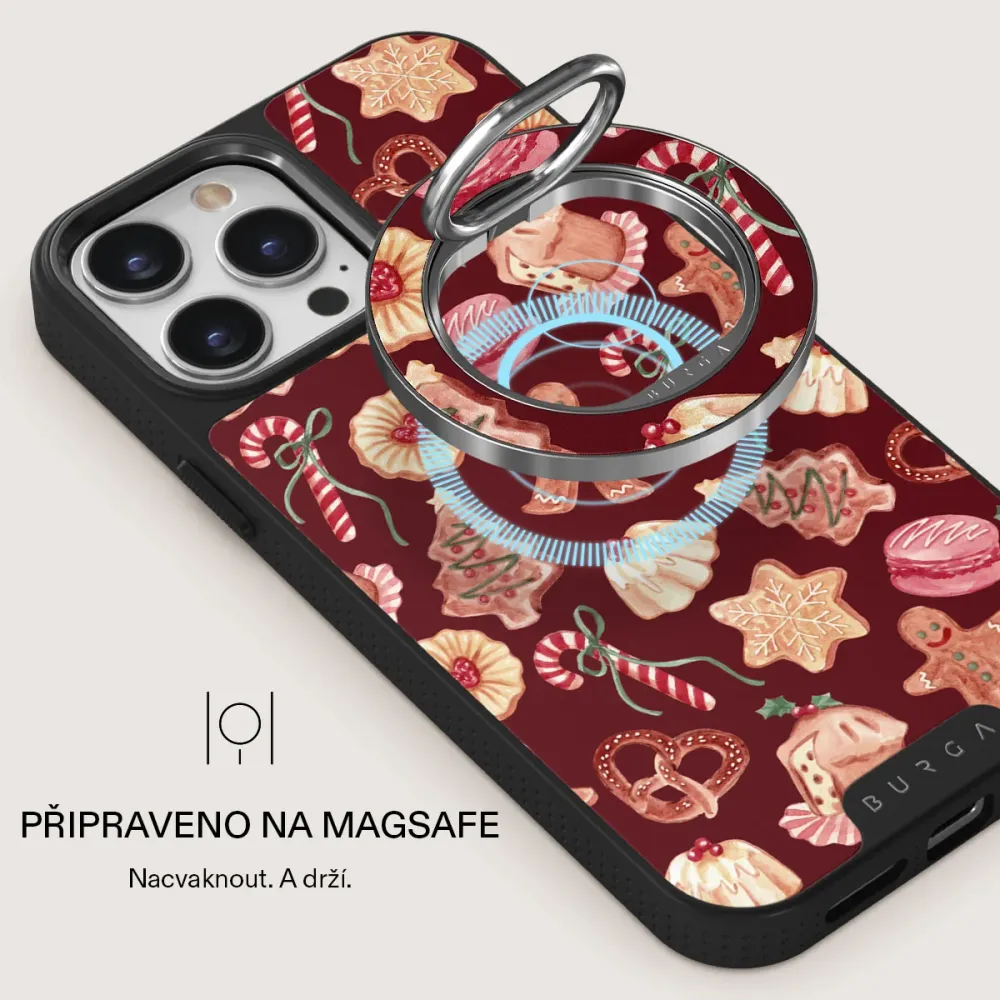 Cookie Jar - Magnetický Držák Stribrna