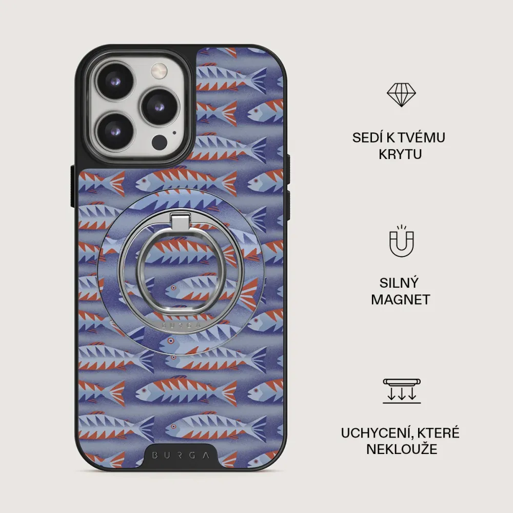 Current - Magnetický Držák Stribrna
