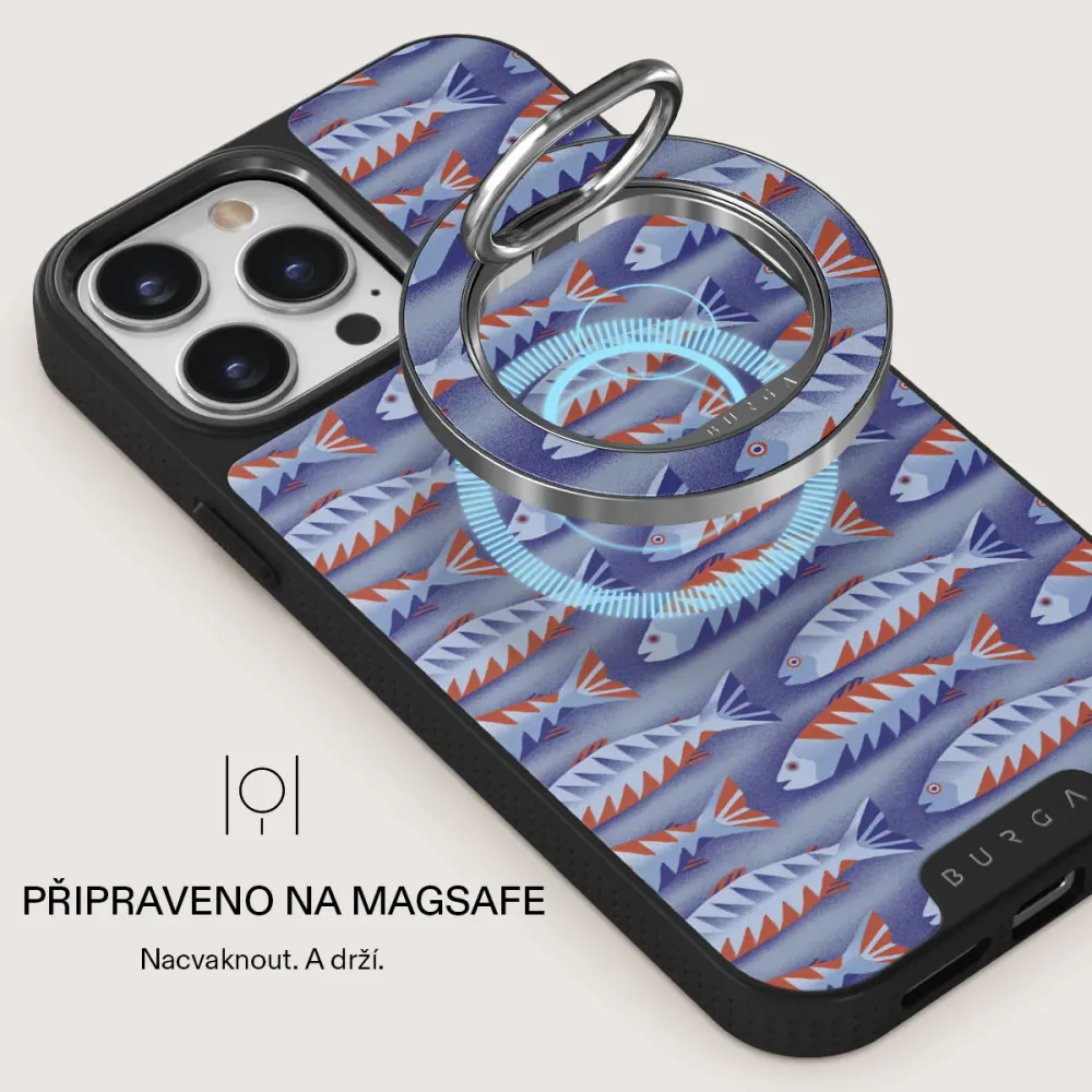 Current - Magnetický Držák Stribrna