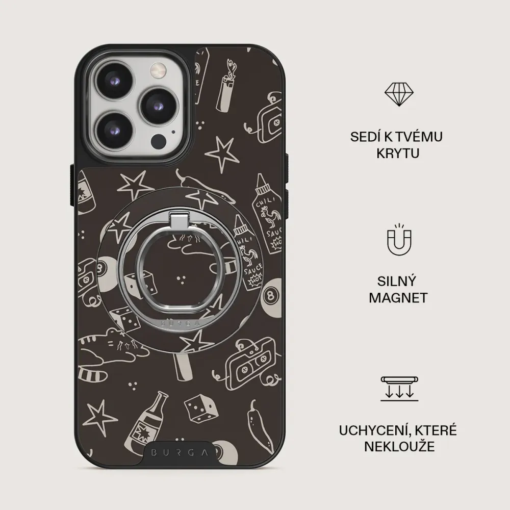 Essentials - Magnetický Držák Stribrna