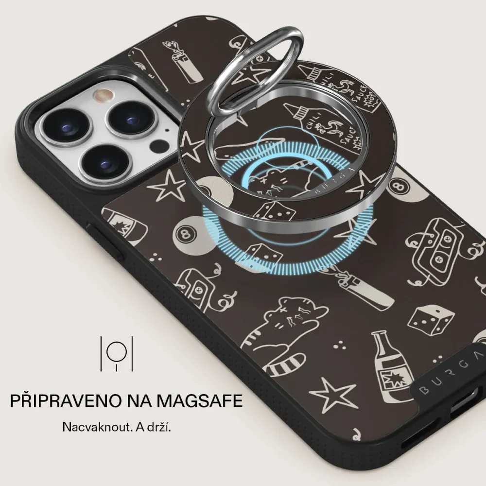 Essentials - Magnetický Držák Stribrna