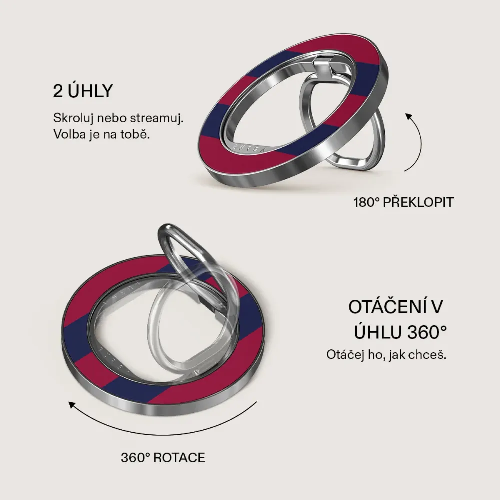 Game Changer - Magnetický Držák Stribrna