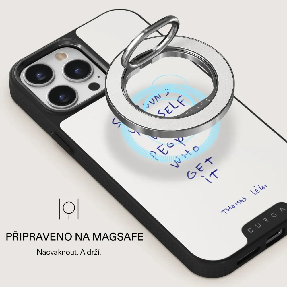 Get It - Magnetický Držák Stribrna