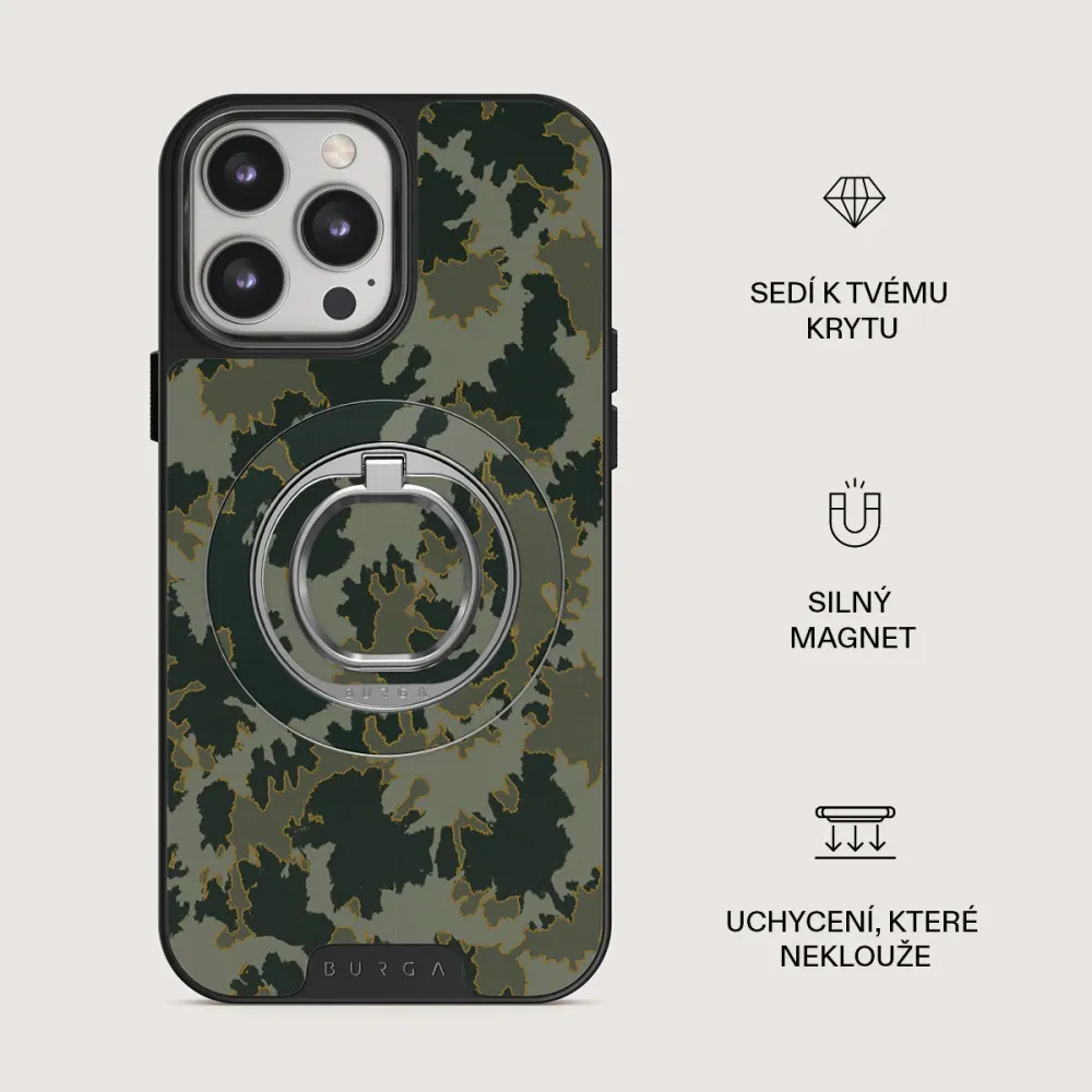 Moss - Magnetický Držák Stribrna