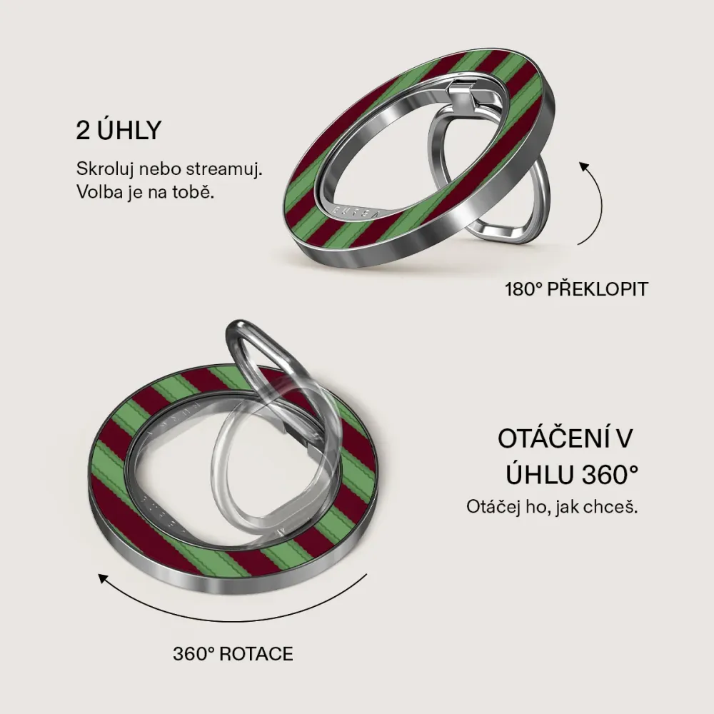 Peppermint - Magnetický Držák Stribrna