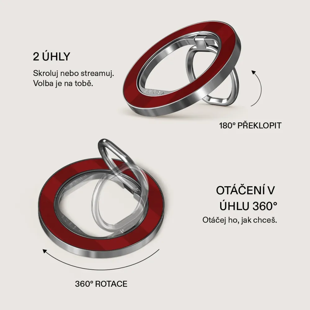 Pick It - Magnetický Držák Stribrna