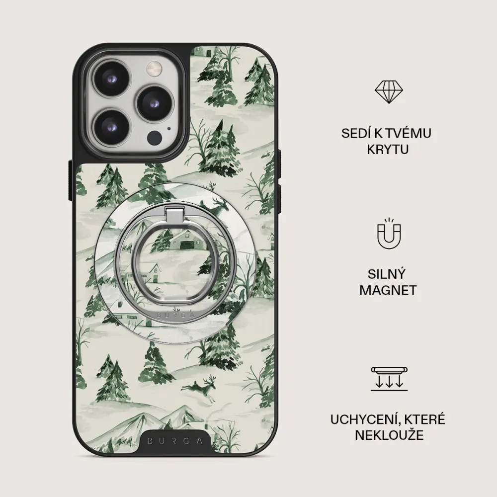 Pine Lodge - Magnetický Držák Stribrna