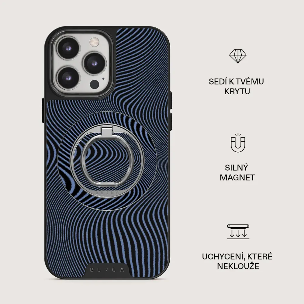 Pulse - Magnetický Držák Stribrna