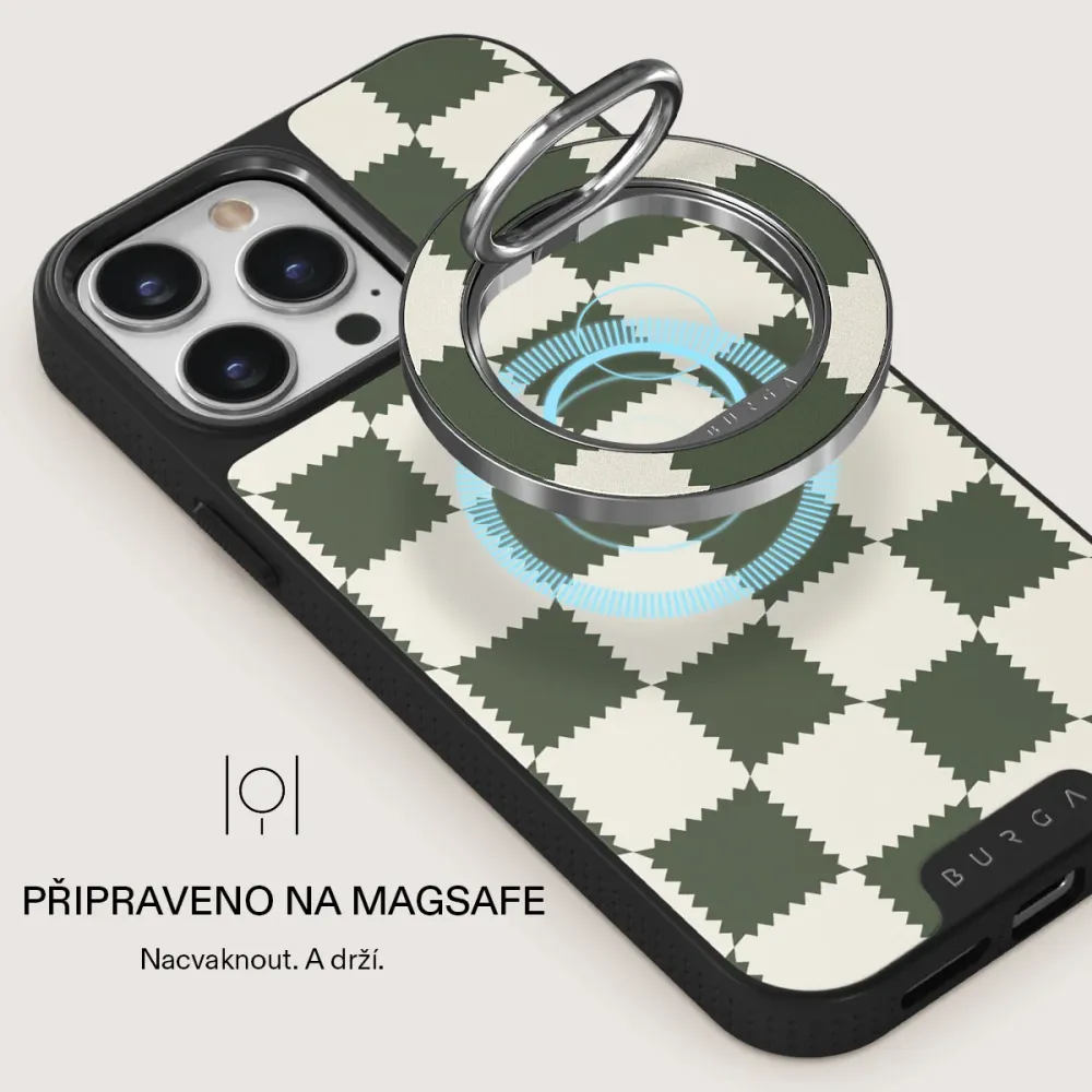 Retro Grid - Magnetický Držák Stribrna