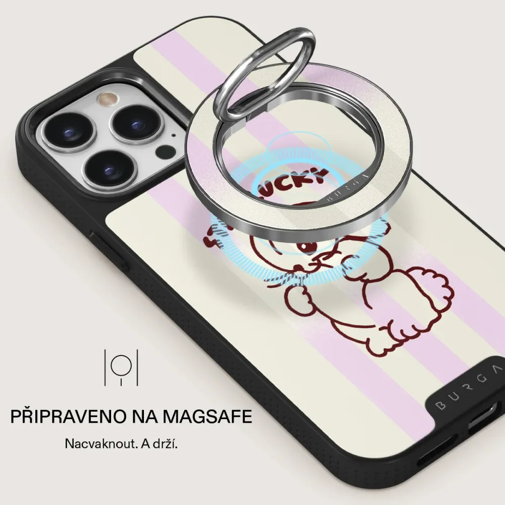 Stay Lucky - Magnetický Držák Stribrna