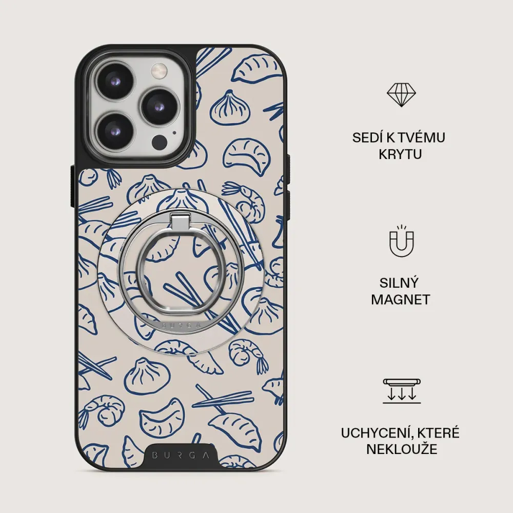 Takeout - Magnetický Držák Stribrna