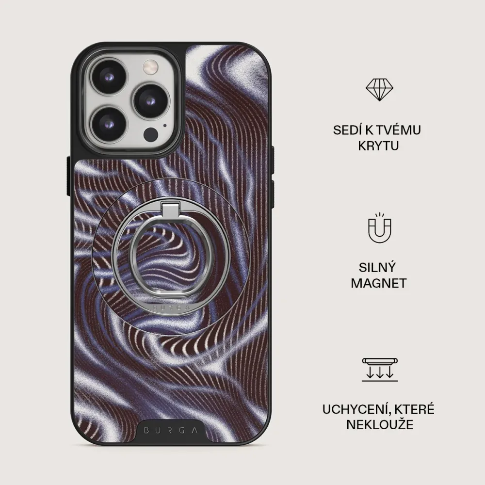 Vortex - Magnetický Držák Stribrna