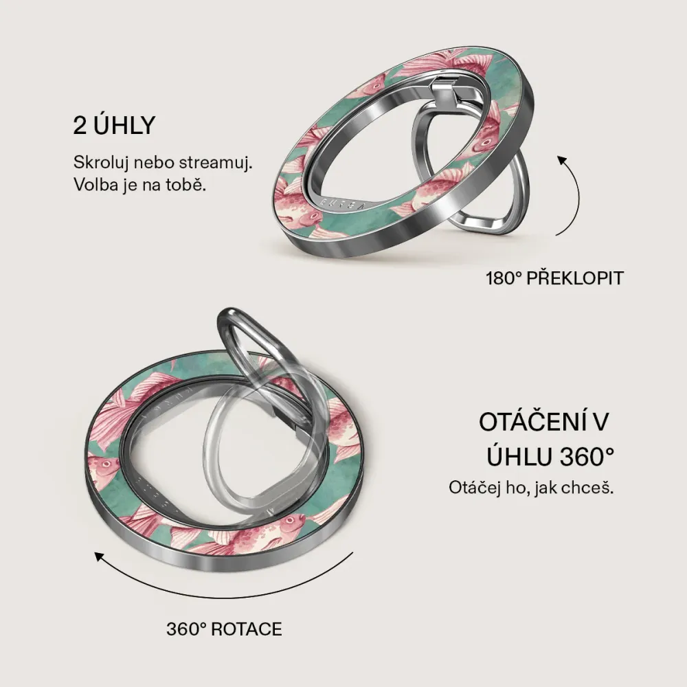 Yume - Magnetický Držák Stribrna