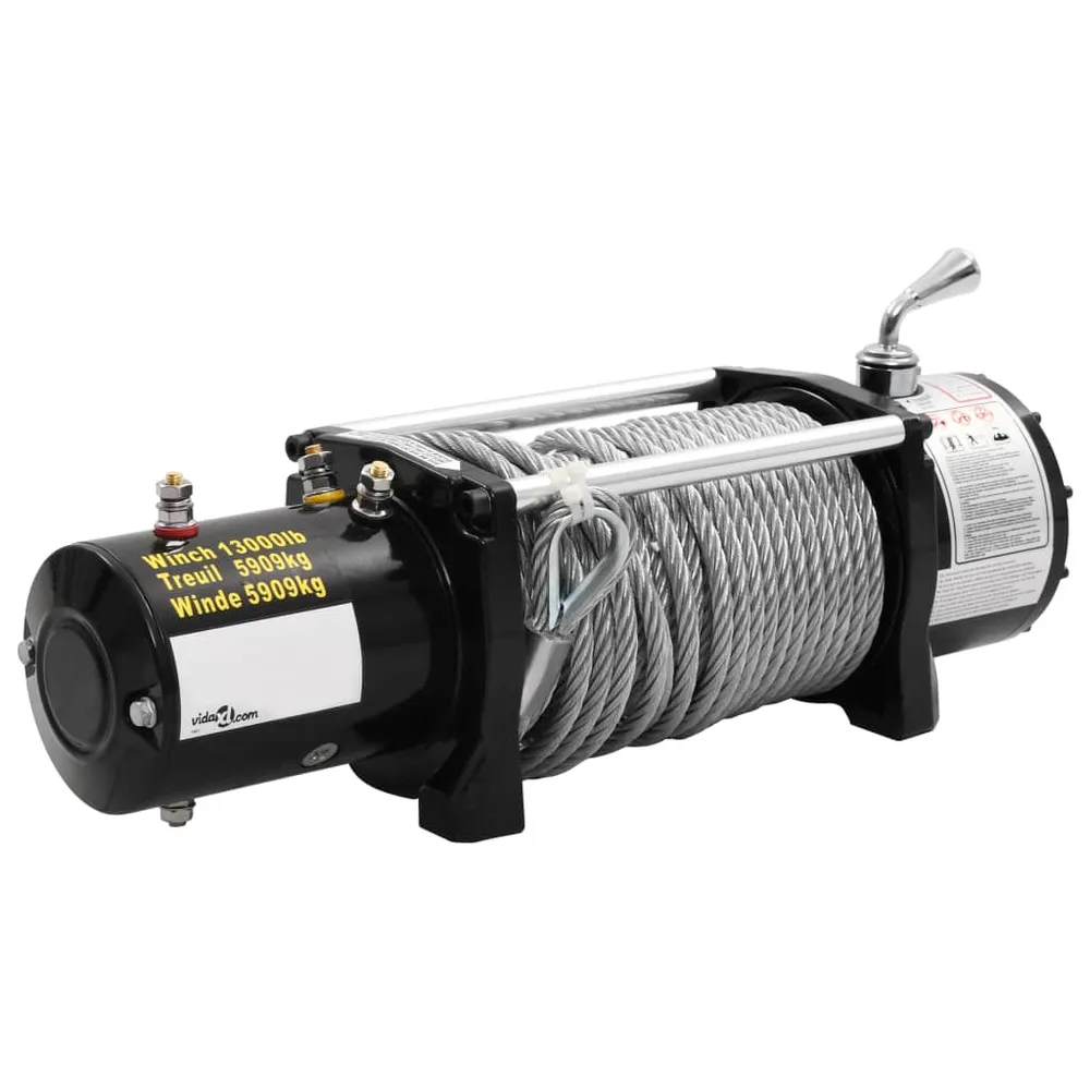 Elektrický naviják 12 v 5909 kg