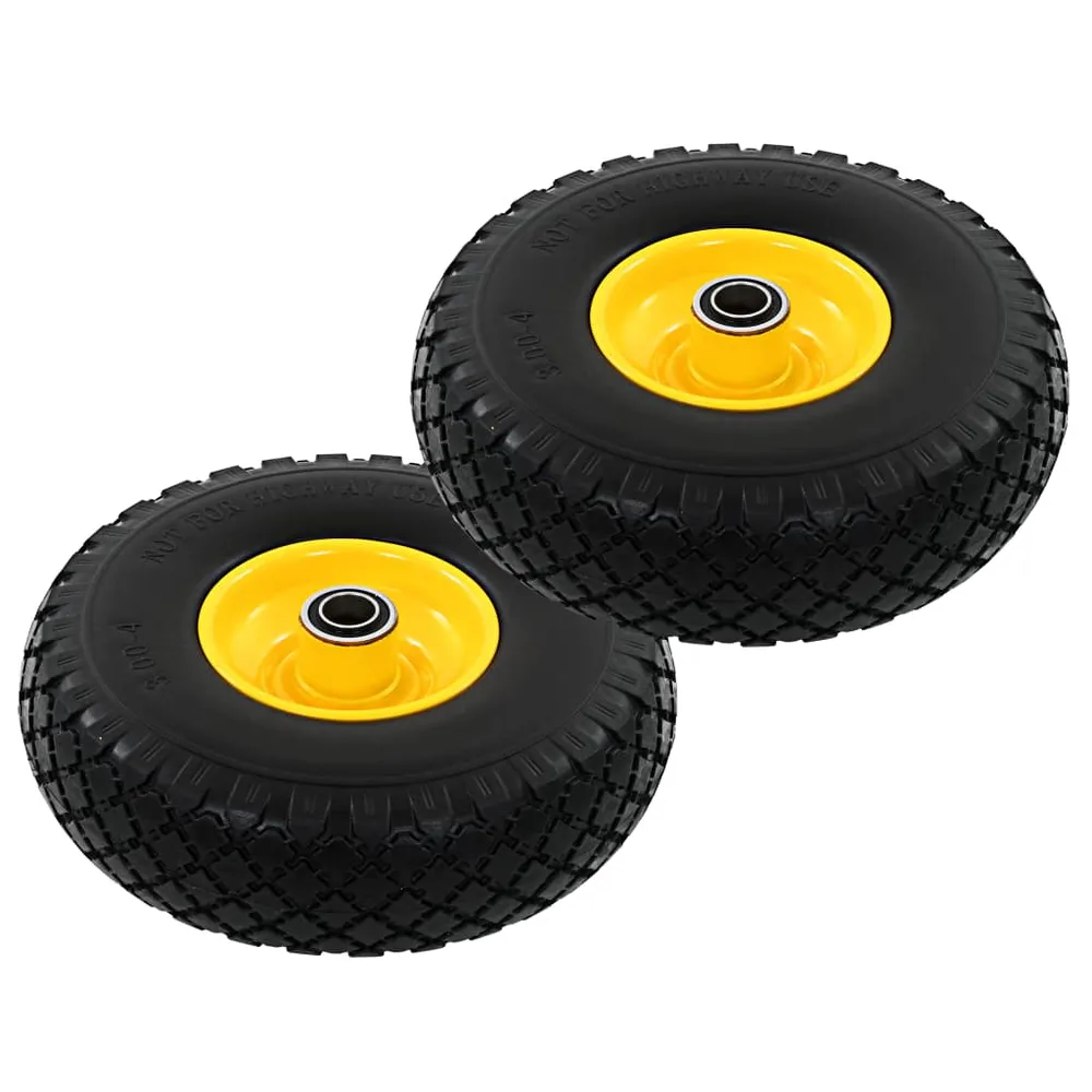 Kola k rudlu 2 ks solidní pu 3.00–4 (260 x 85)