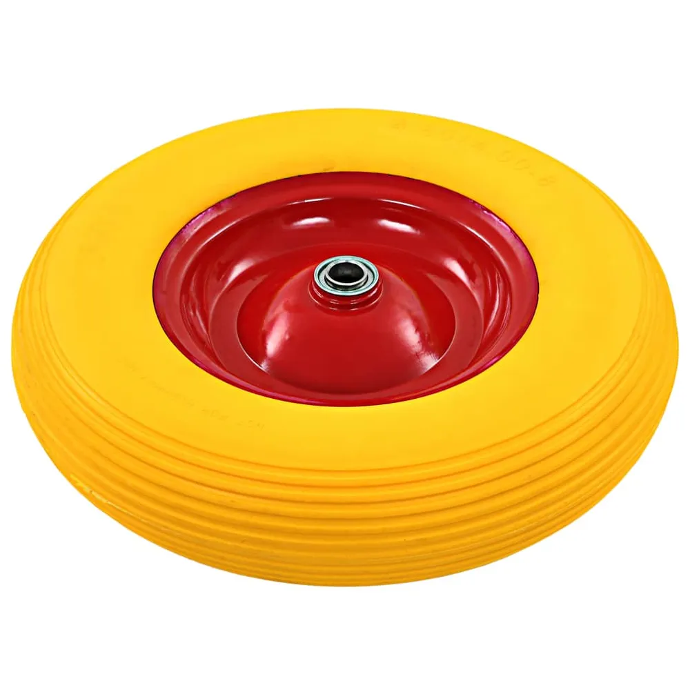 Kolo ke kolečku s nápravou odolné pu 4.00–8390 mm