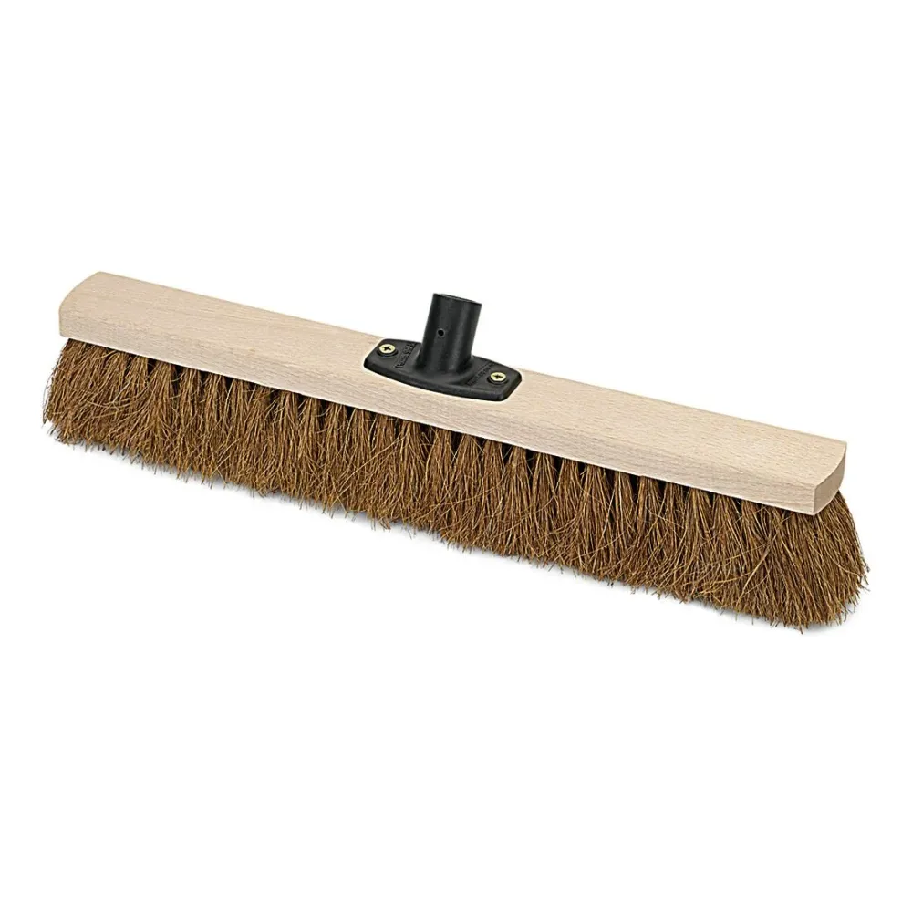 Nölle Profi Brush Power Stick Saalbesen Natur-Kokos 40