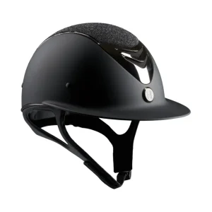Avance Matt Glitter Shiny metal Casco da equitazione Black 2