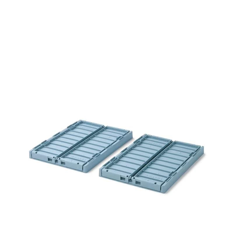 Liewood Weston Opbevaringsboks - 2-pak - Slim - Beach Blue