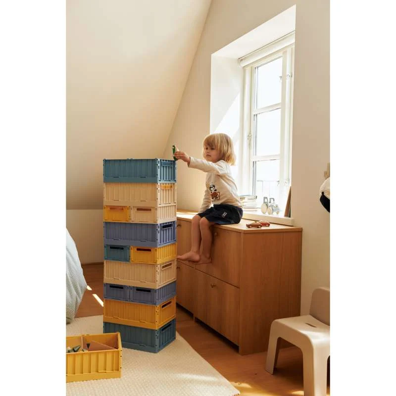 Liewood Weston Opbevaringsboks - 2-pak - Slim - Beach Blue