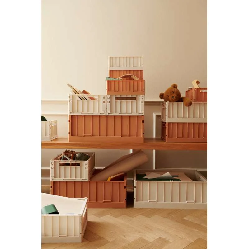 Liewood Weston Opbevaringsboks - Medium - 2-pak - Tuscany Rose