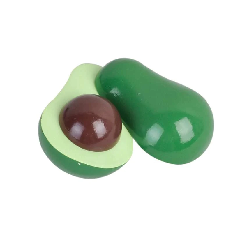 MaMaMeMo Legemad i Træ - Avocado - 2 Dele Transom Mount