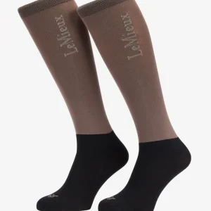 Mořská třída Calcetines de competición (paquete de 2) Walnut L