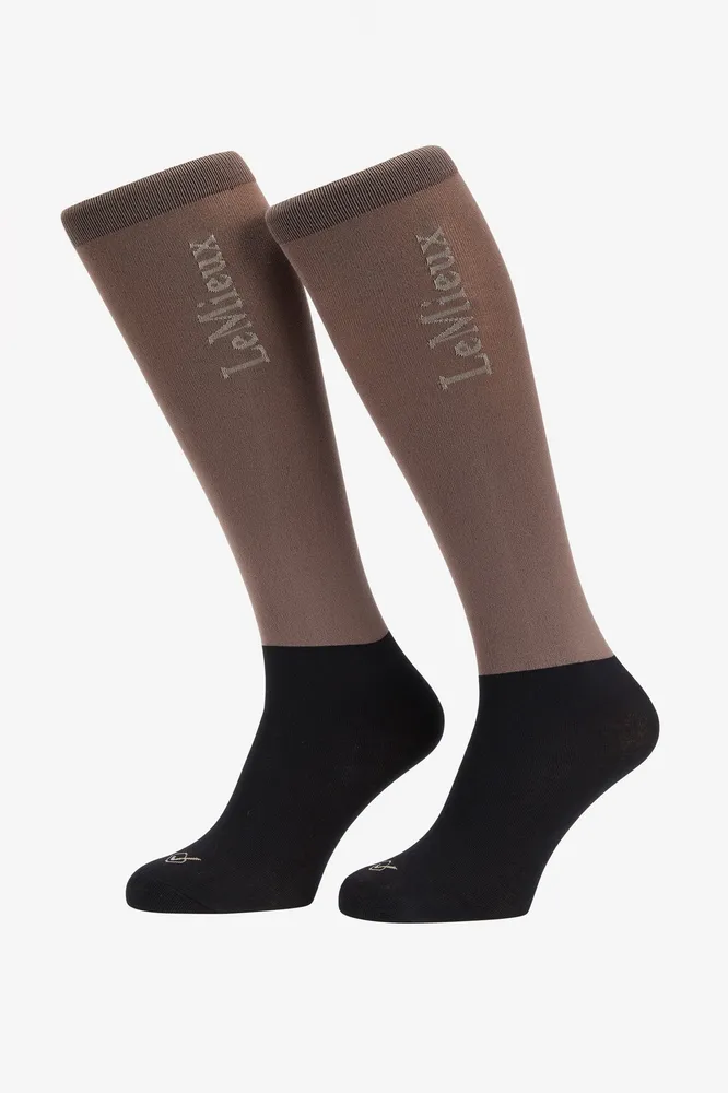 Mořská třída Calcetines de competición (paquete de 2) Walnut L