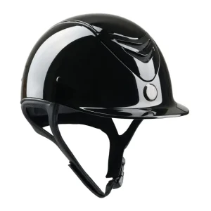 Mořská třída Defender Vyměnitelný Glossy Casco da equitazione Black 2